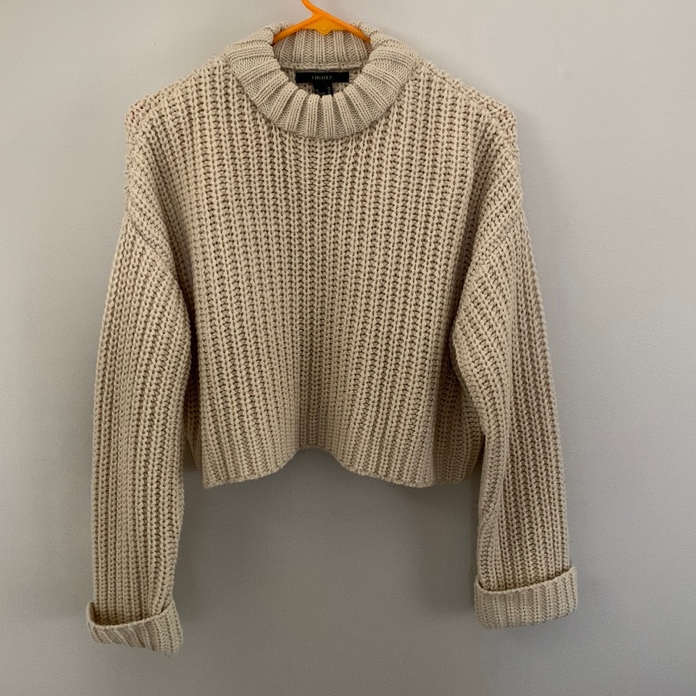 Forever 21 Tan Sweater